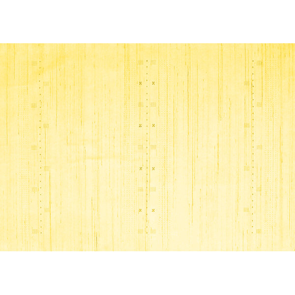 Foundry Select Yellow/Light Yellow Machine Washable Rug Wayfair